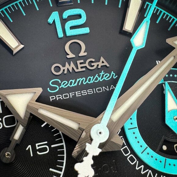 Omega Seamaster Planet Ocean ETNZ Limited Edition Black Ceramic - FULL SET - Picture 15 of 15